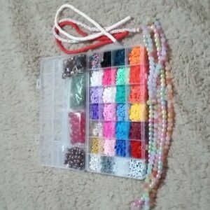 Huge bead lot charms and more